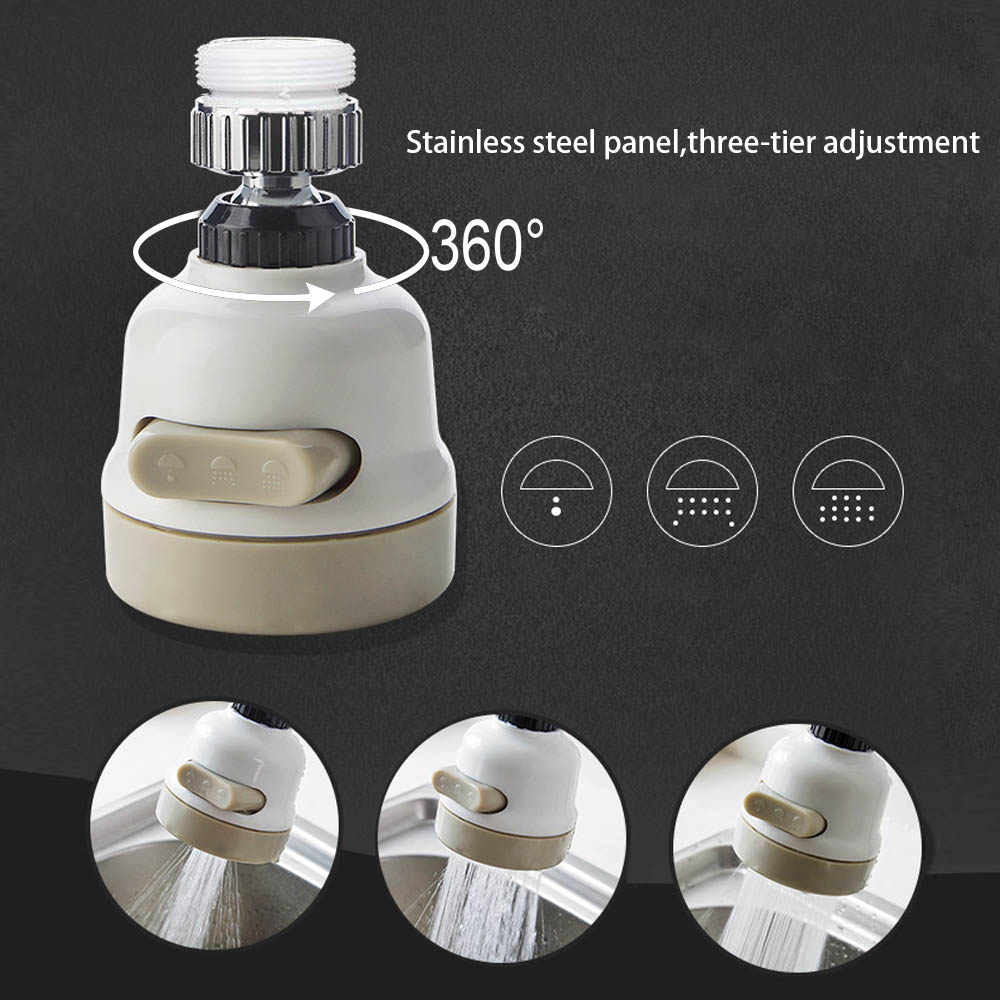 360 학위 회전 주방 수도꼭지 통풍기 조정 가능한 3 - Kitchen Appliances Offers 리뷰 및 가격
