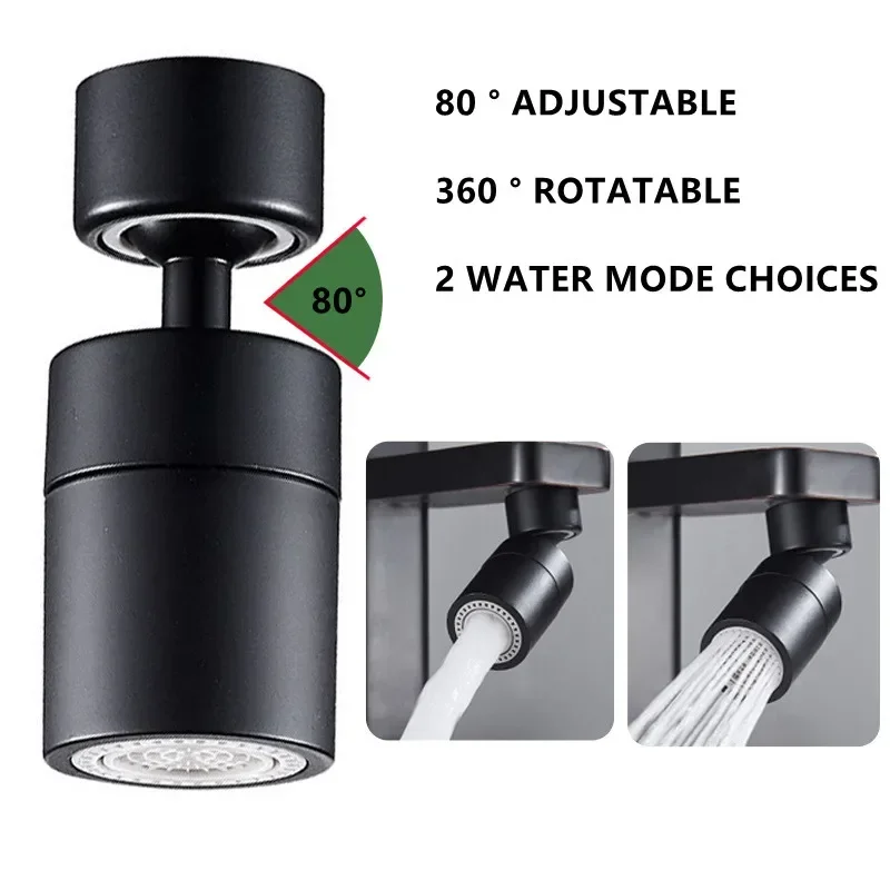 360 °   회전식 2모드 주방 수도꼭지 스프레이 헤 - Kitchen Appliances Offers 리뷰 및 가격