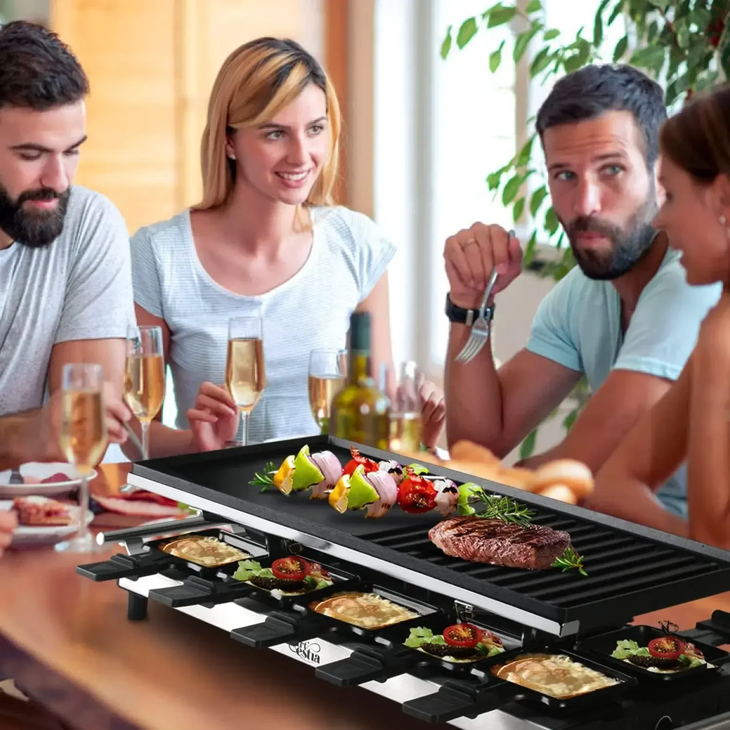 아르테시아 라클렛 테이블 그릴, 1500W 라클렛 그릴 - Raclette Grill Table 리뷰 및 가격