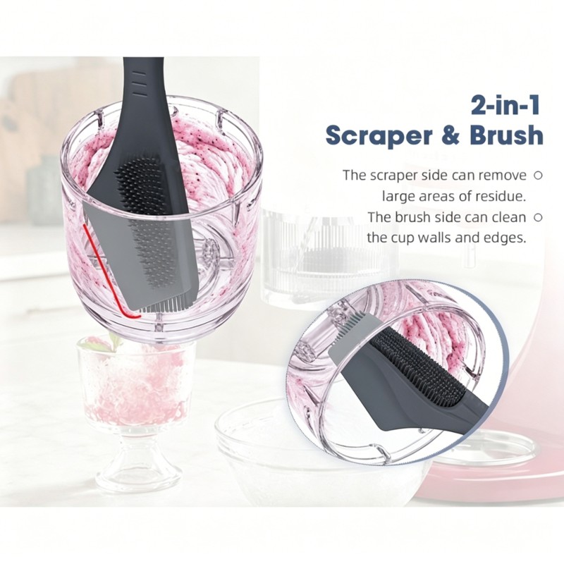 【카운트다운 딜】 실리콘 아이스크림 보관컵 청소 브러시 - Kitchen Appliances Deals 리뷰 및 가격