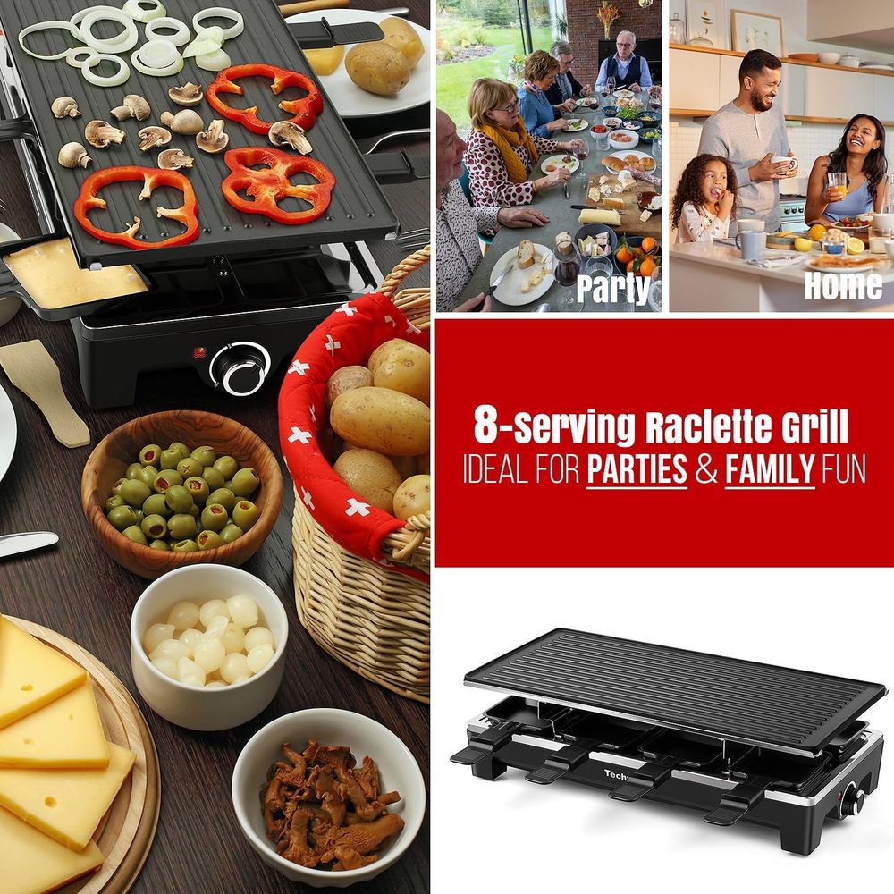 라클렛 그릴, 전기 테이블 실내 그릴 한국식 바베큐 그 - Raclette Grill Table 리뷰 및 가격