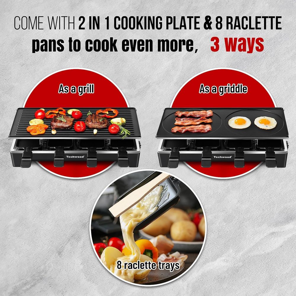라클렛 그릴, 전기 테이블 실내 그릴 한국식 바베큐 그 - Raclette Grill Table 리뷰 및 가격