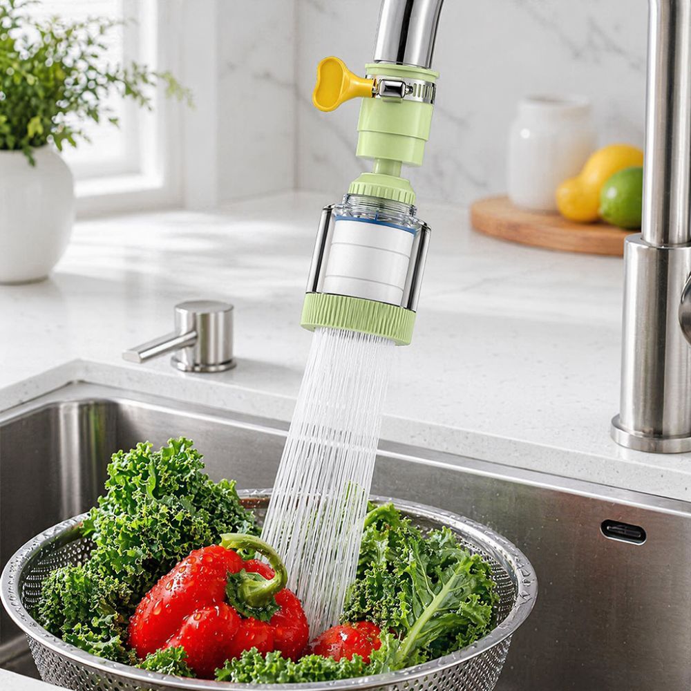 범용 수도꼭지 필터 360도 회전 가능 방수 필터 정수 - Kitchen Appliances Offers 리뷰 및 가격