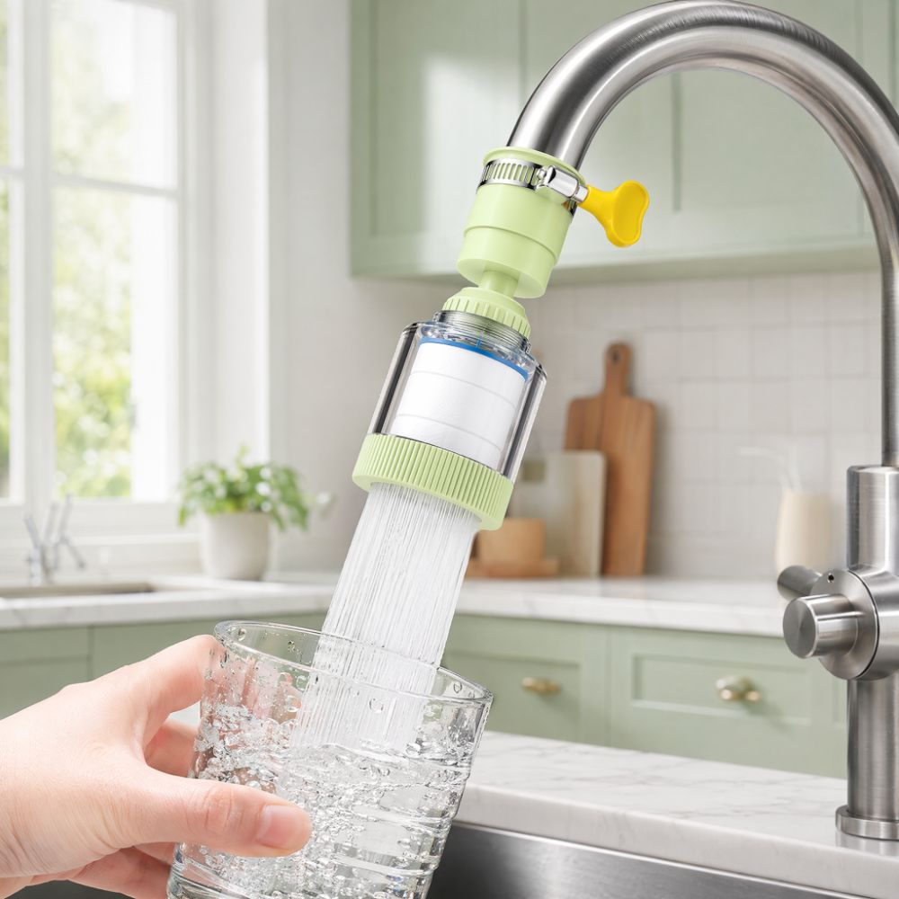 범용 수도꼭지 필터 360도 회전 가능 방수 필터 정수 - Kitchen Appliances Offers 리뷰 및 가격